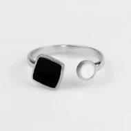 Серебряное кольцо с эмалью (арт. 10192р)