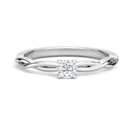 Золотое кольцо с бриллиантами (арт. к407-3.0-бр)