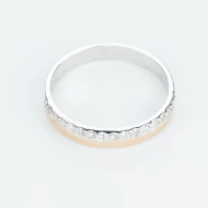 Серебряное кольцо с фианитом (арт. 108к Р)