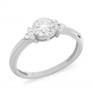 Золота Каблучка з куб. окс. цирконію (арт. 140623б)