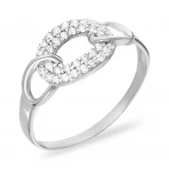 Золота Каблучка з куб. окс. цирконію (арт. 140553б)