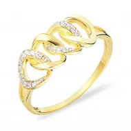 Золотое Кольцо с куб.окс.циркония (арт. 140537ж)