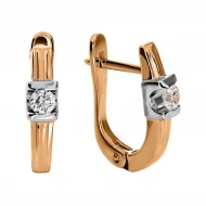 Золотi сережки з діамантами (арт. 2191363201)