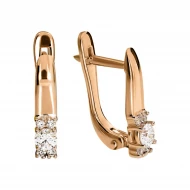 Золотi сережки з діамантами (арт. 2191398201)