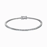 Золотий браслет з діамантами (арт. Б7086/1)