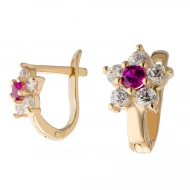 Золотi Сережки з куб. окс. цирконію (арт. 2100167101)