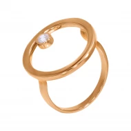 Золотое Кольцо с куб.окс.циркония (арт. 02-0552)