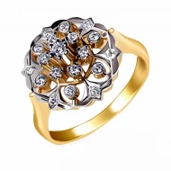 Золотое кольцо с бриллиантом (арт. 701-332*)