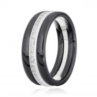 Серебряное кольцо с керамикой (арт. К2ФК/1005)