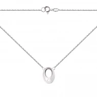 Золоте кольє з діамантами (арт. 6-72009)