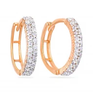 Золотые Серьги с куб.окс.циркония (арт. 110251)