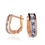 Золотi Сережки з куб. окс. цирконію (арт. 22003206)