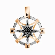 Золотая Подвеска с куб.окс.циркония (арт. П2501Б)