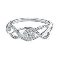 Золотое кольцо с бриллиантами (арт. Q062DWR4WZ-10.155-1162)