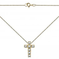 Золоте кольє з діамантами (арт. 704-011а*)