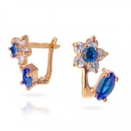 Золотi Сережки з фіанітом (арт. 353195)