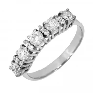 Золота каблучка з діамантами (арт. 3-39161)