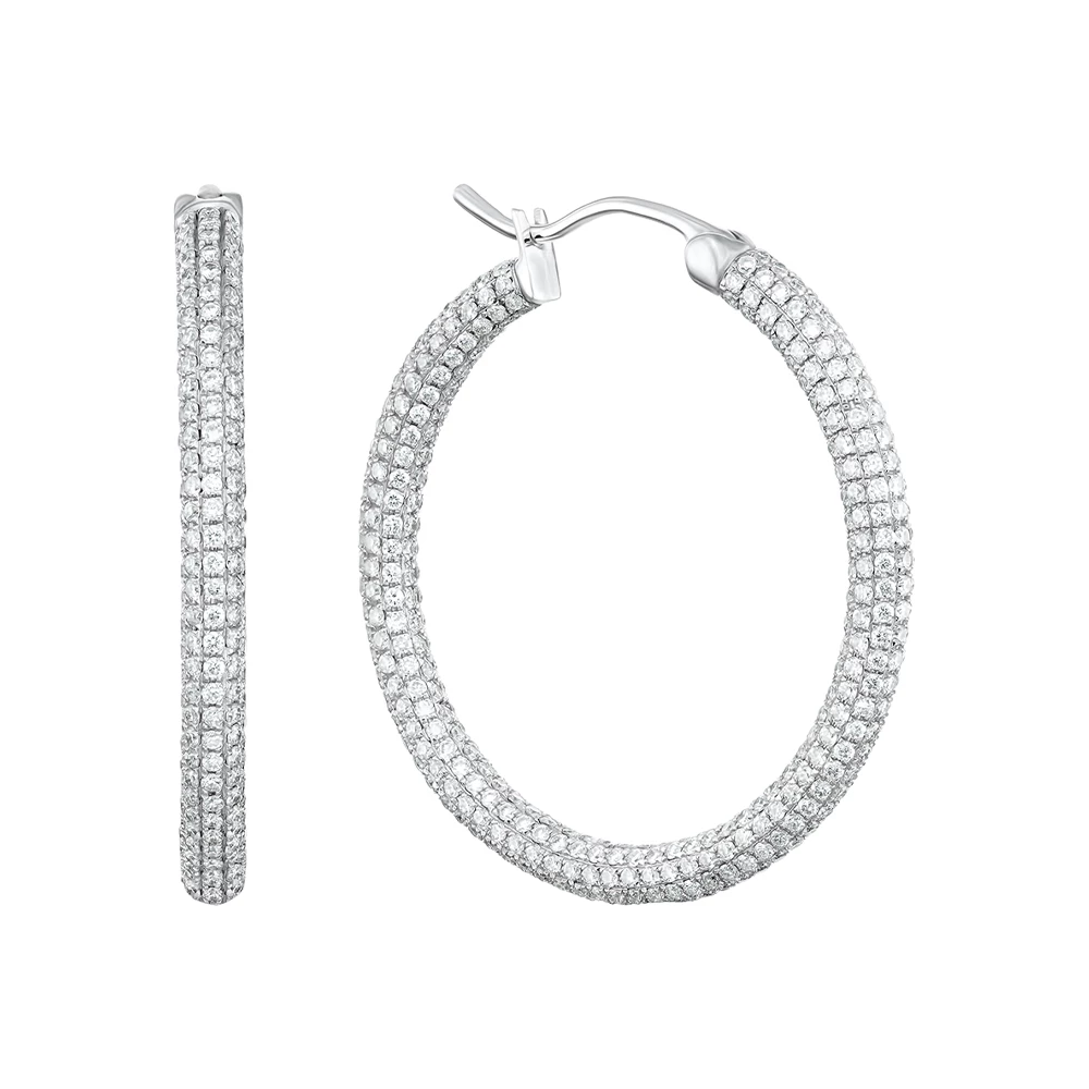 Золотые серьги с бриллиантами (арт. E31646-4-3-9130)