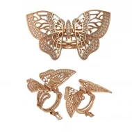 Золота Каблучка з фіанітом (арт. 330090)