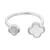 Серебряное Кольцо с перламутром (арт. К2П/1031)