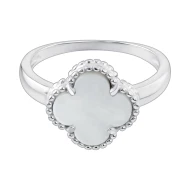 Серебряное Кольцо с перламутром (арт. КК2П/1024)