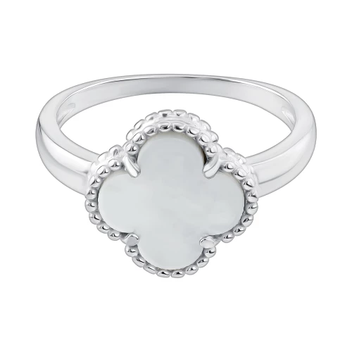 Срiбна Каблучка з перламутром (арт. КК2П/1024)