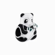 Серебряная бусина (Шарм) с эмалью (арт. 580029)