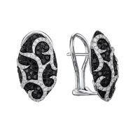 Золотi сережки з діамантами (арт. KC00119E-5W-1022-5.155-2205)