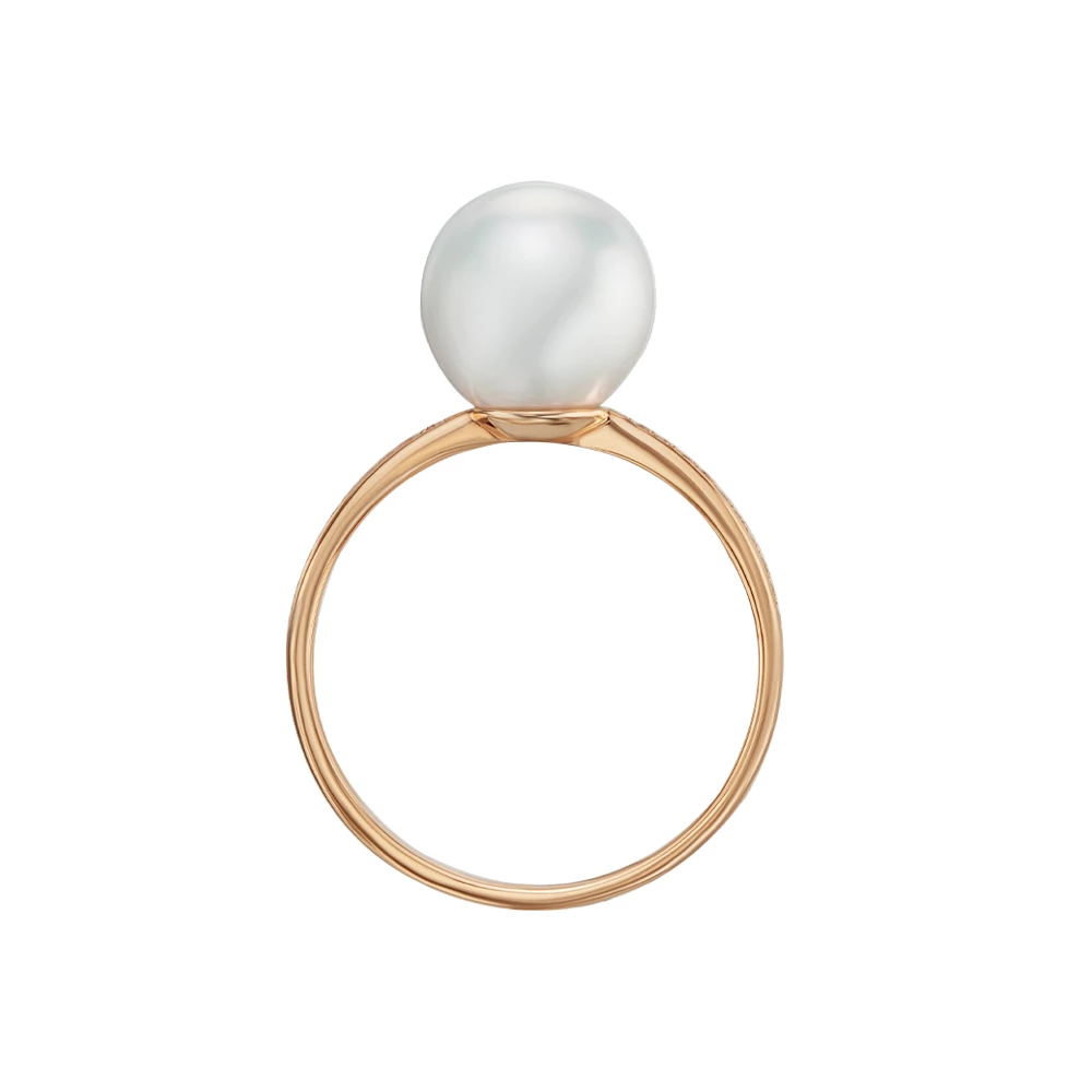 Золотое Кольцо с жемчугом (арт. 1191565101)