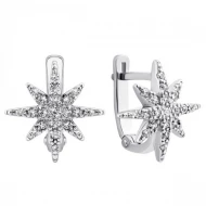 Серебряные Серьги (арт. 82071б)