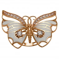 Золота Каблучка з емаллю (арт. 330094Е)