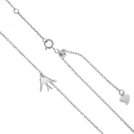 Серебряное колье (арт. КлК2/3000Ш)