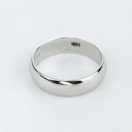 Серебряное обручальное кольцо классическое (арт. 510470)
