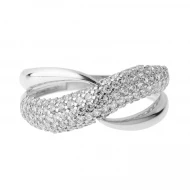 Золотое Кольцо с фианитом (арт. 417218)