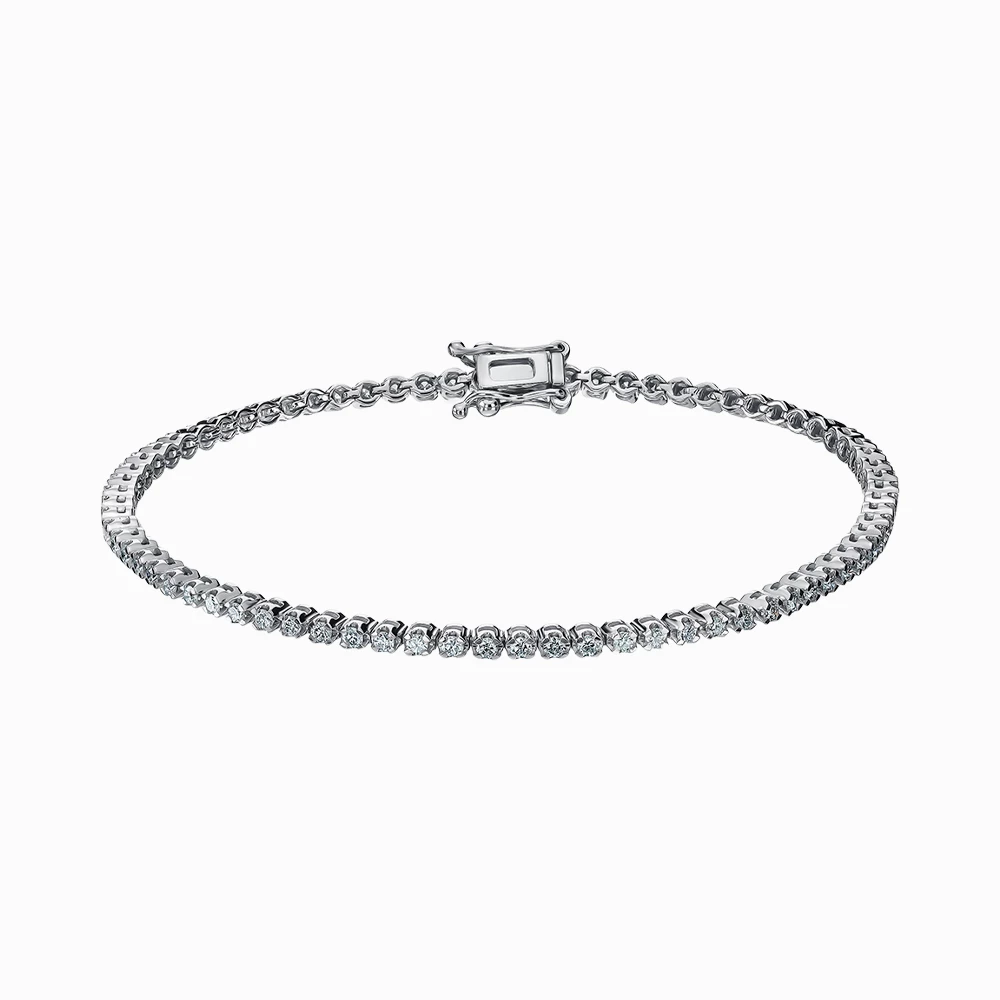 Золотой браслет с бриллиантами (арт. Б7083/1)