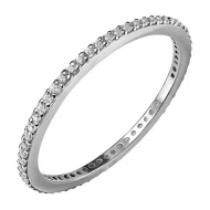 Серебряное кольцо с фианитом (арт. 10428)