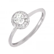 Золотое кольцо с бриллиантами (арт. 7651DWR8WC-10.155-3797)