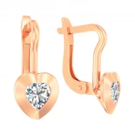 Золотi Сережки з куб. окс. цирконію (арт. 110517)