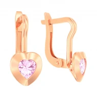 Золотi Сережки з куб. окс. цирконію (арт. 110517р)