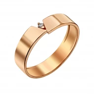 Золотое кольцо с фианитом (арт. 380611)
