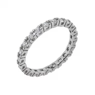 Серебряное кольцо с фианитом (арт. 10544)