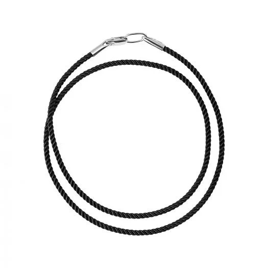 Срiбний шнурок на шию (арт. 60020-3ch)