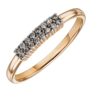 Золотое кольцо с бриллиантом (арт. 200к)