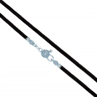 Серебряный шнурок на шею (арт. 5519/1-Р)