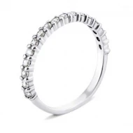 Серебряное кольцо с фианитом (арт. 910004б)