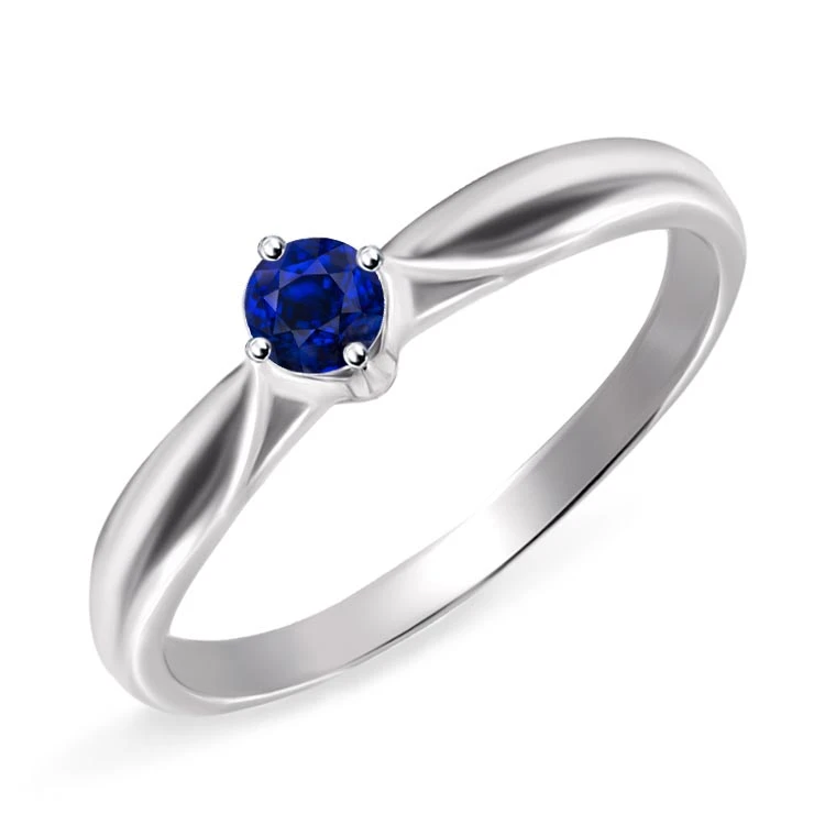 Золота Каблучка з сапфіром (арт. 152б.сапф)