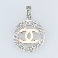 Серебряная Подвеска с фианитом (арт. 003/1пР)