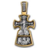 Серебряный крестик (арт. 101.077)