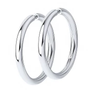 Срiбнi сережки-конго (арт. 40030)