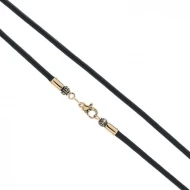 Золотий шнурок на шию (арт. 30148/3-Чк.ч)